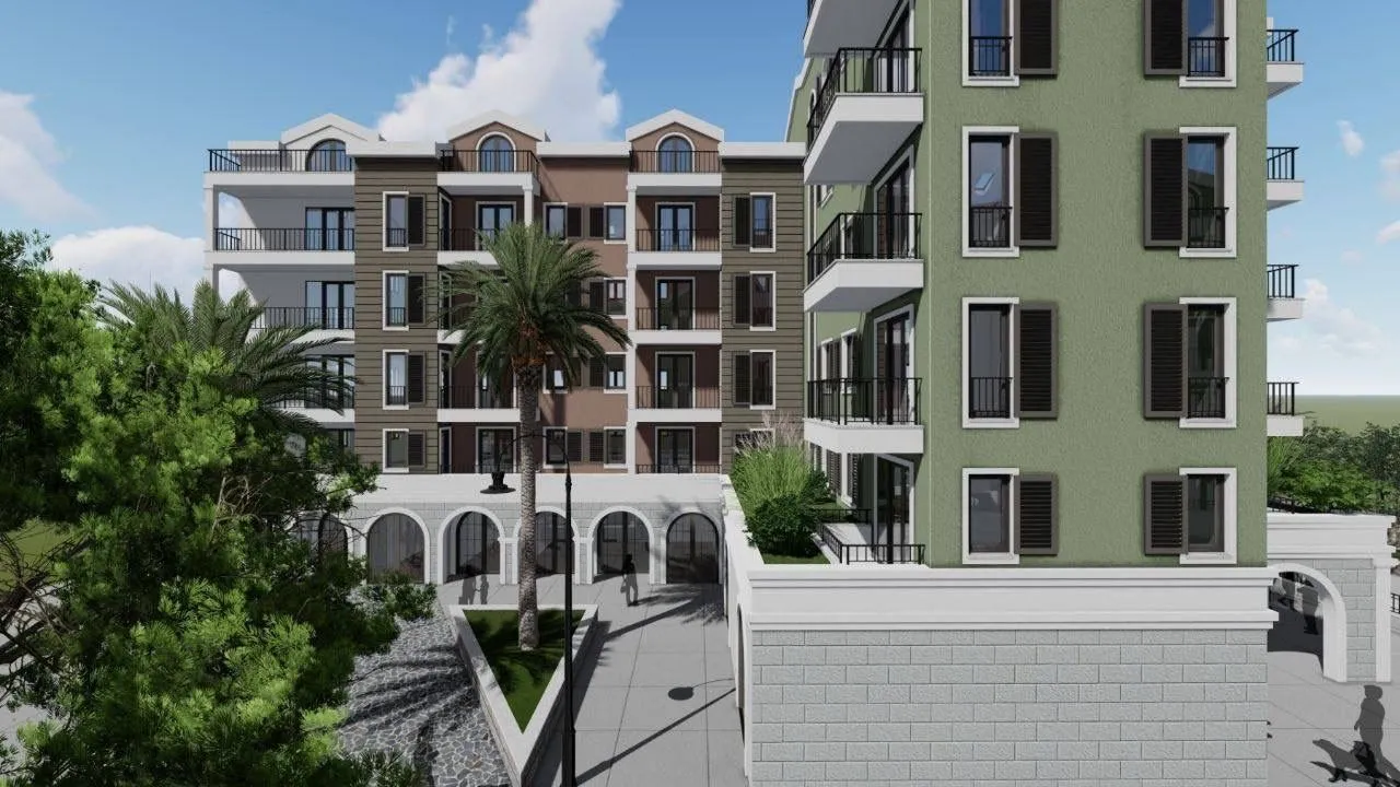 Prodaja, dvosoban stan, 52m², Donja Lastva, Tivat