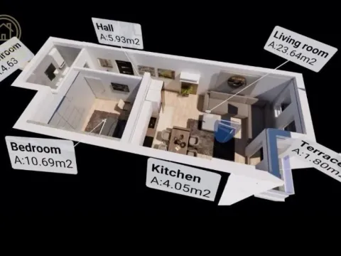 Prodaja, jednosoban stan, 50m², Palilula, Niš