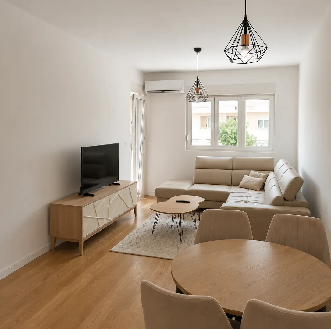 Rent, one bedroom apartment, 47m², Central Point, Podgorica