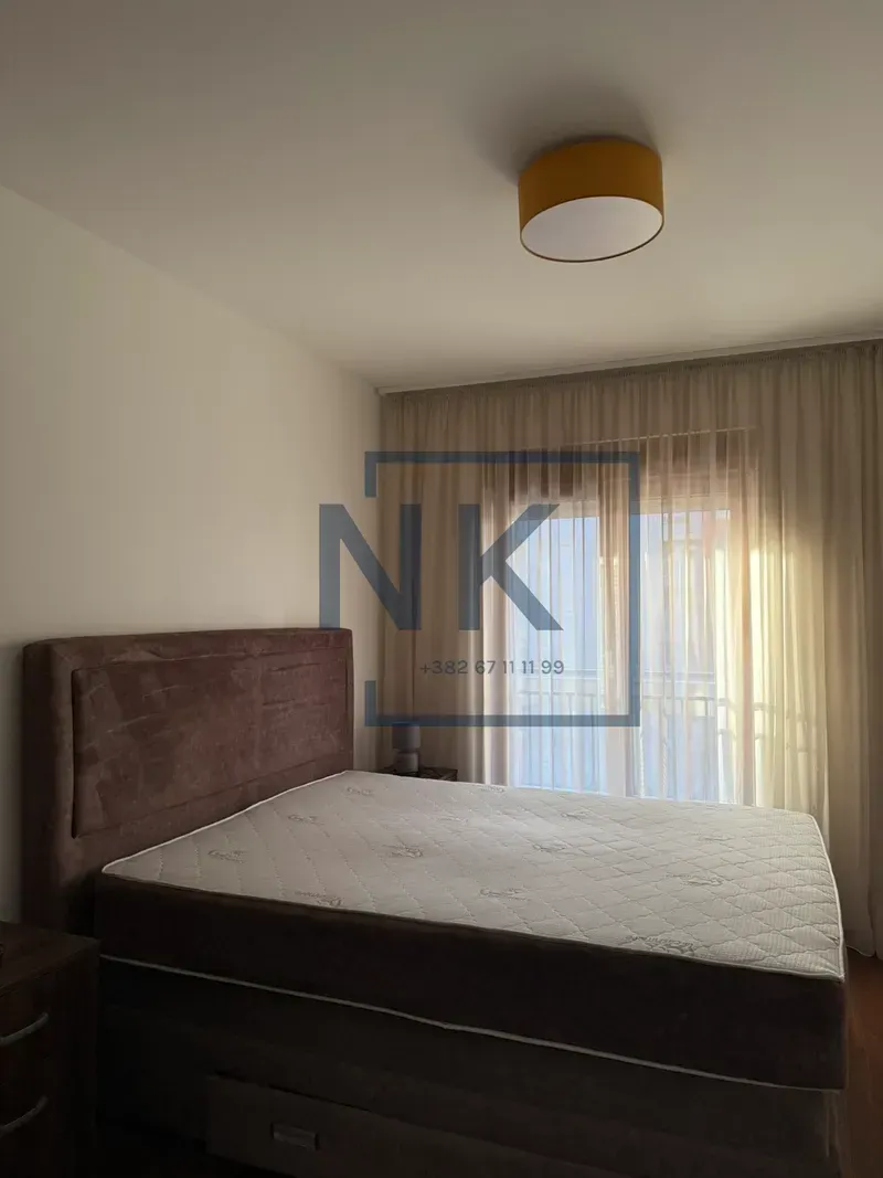 Izdavanje, jednosoban stan, 50m², Master Kvart, Podgorica