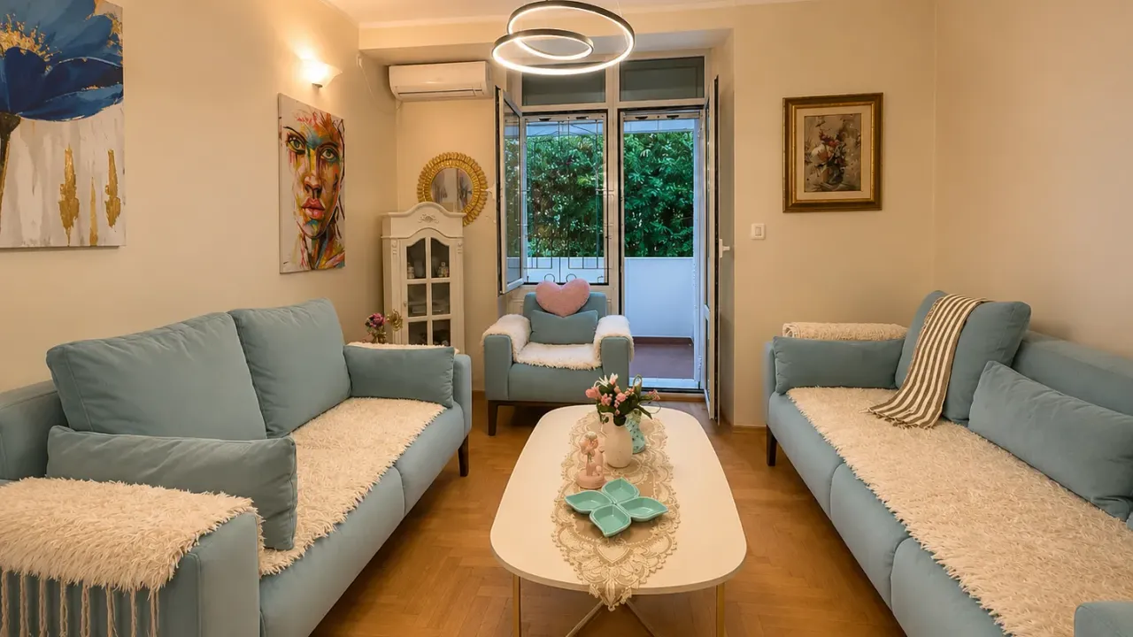 Rent, one bedroom apartment, 52m², Gorica C, Podgorica