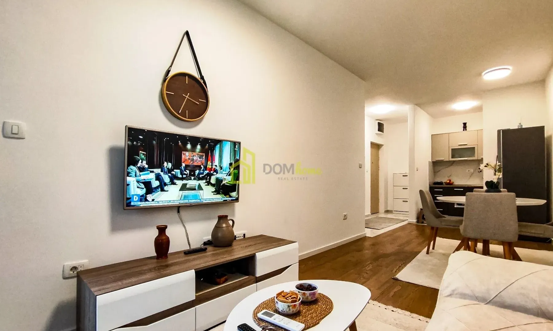 Rent, one bedroom apartment, 44m², Pobrežje, Podgorica