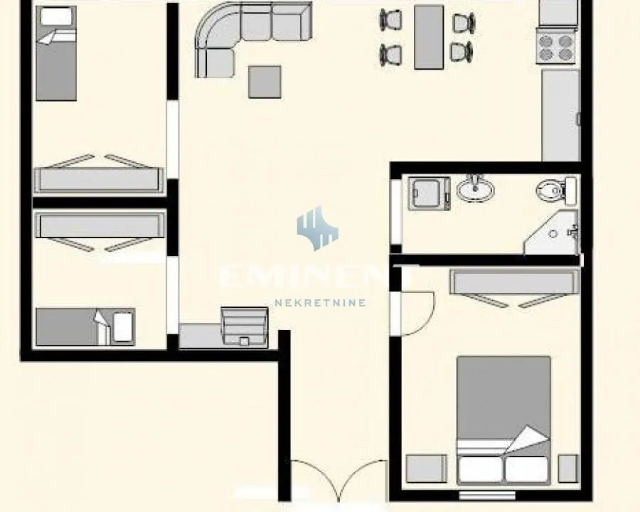 Prodaja, stan, 80m², Autokomanda, Voždovac Sve Podlokacije
