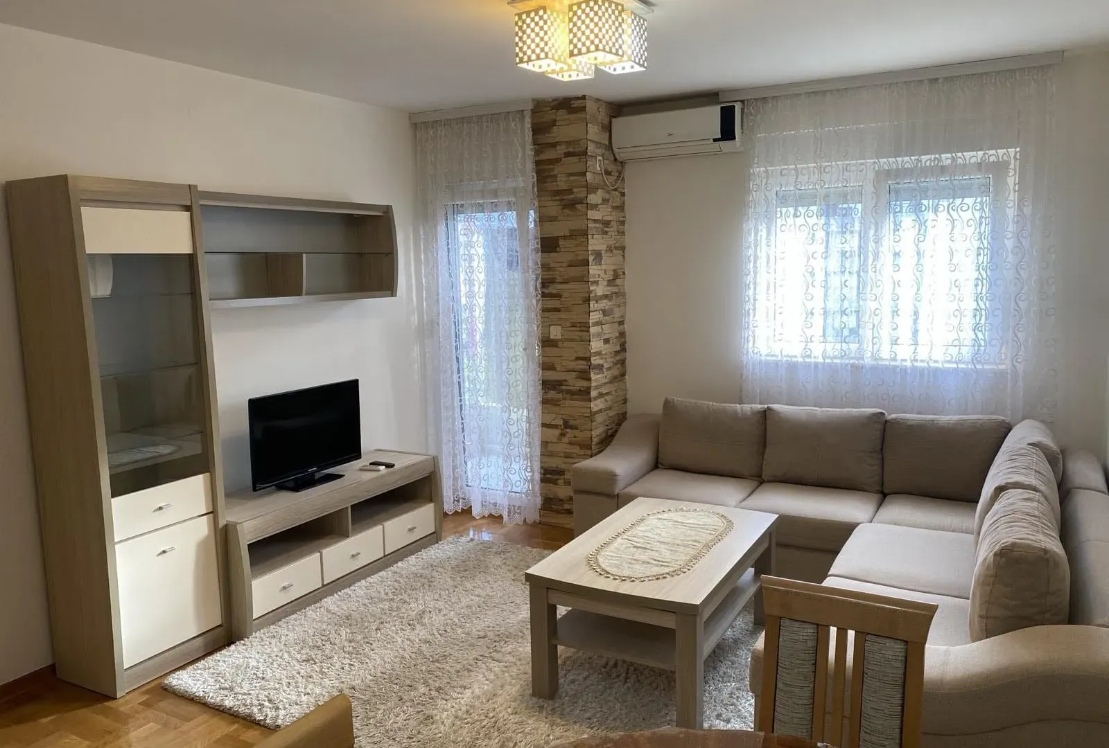Rent, one bedroom apartment, 45m², Stari Aerodrom, Podgorica