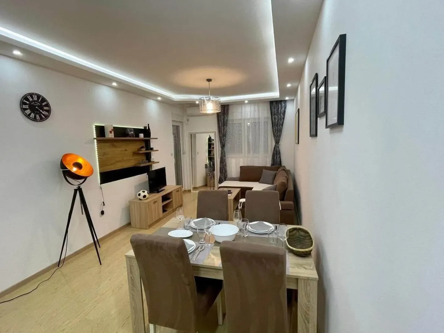 Rent, one bedroom apartment, 48m², City Kvart, Podgorica
