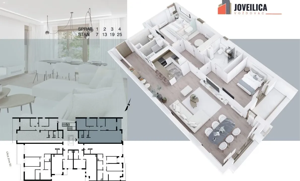 Sale, apartment, 116m², Voždovac Sve Podlokacije, Beograd