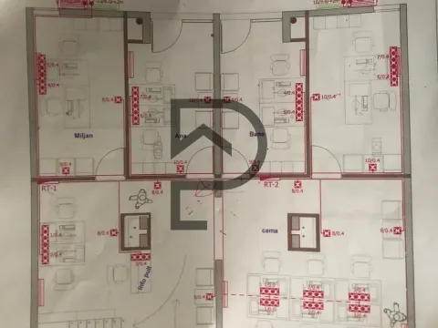 Izdavanje, poslovni prostor, 294m², Blok 6, Podgorica - image 20