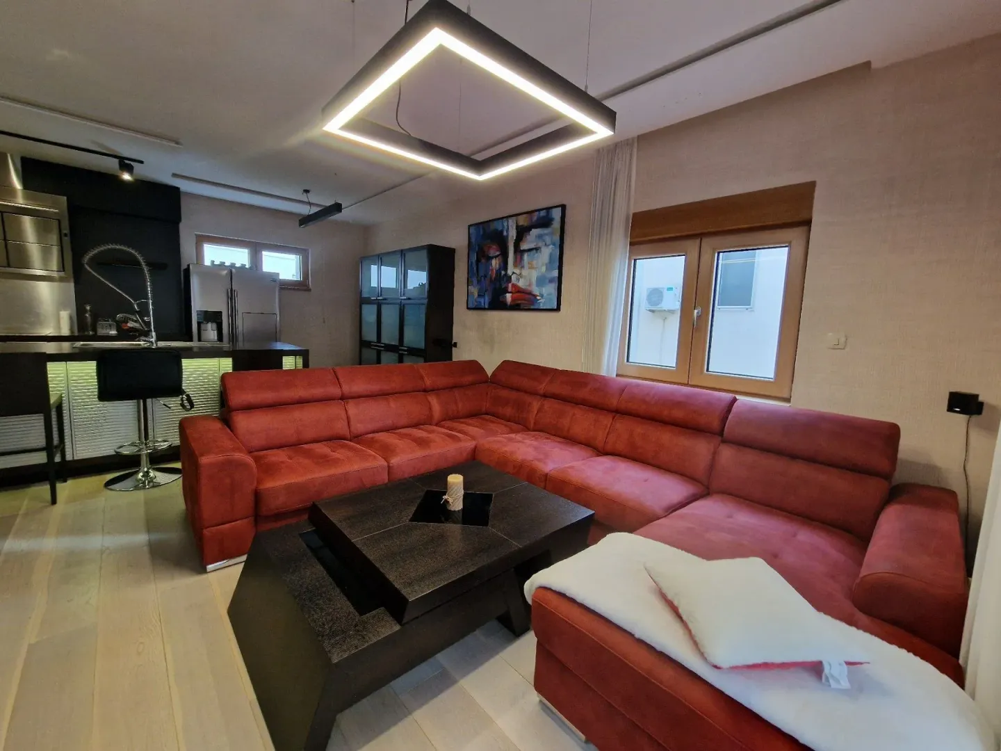 Rent, two bedroom apartment, 68m², Pržno, Budva