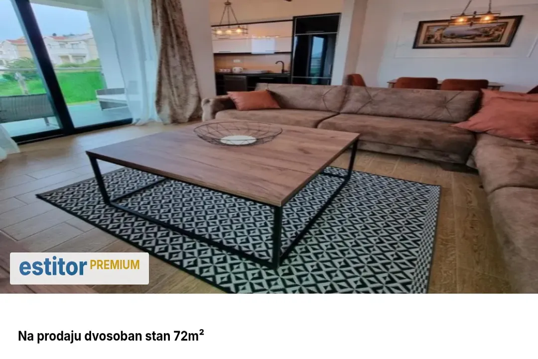 Prodaja, dvosoban stan, 72m², Bečići, Budva