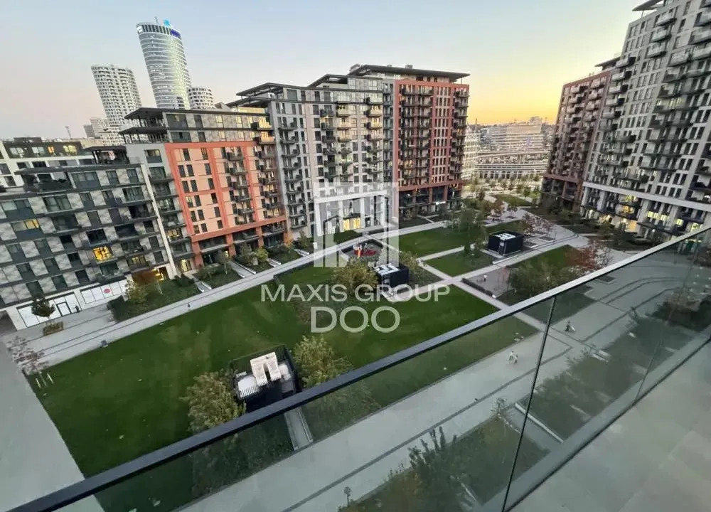 Rent, three bedroom apartment, 80m², Savski Venac, Beograd