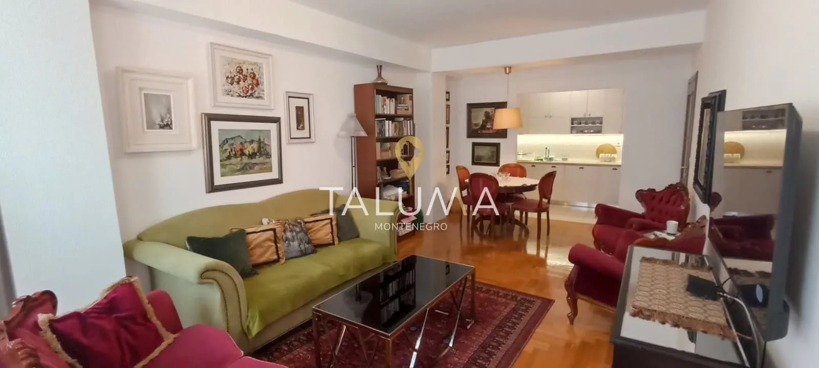 Sale, two bedroom apartment, 74m², City Kvart, Podgorica