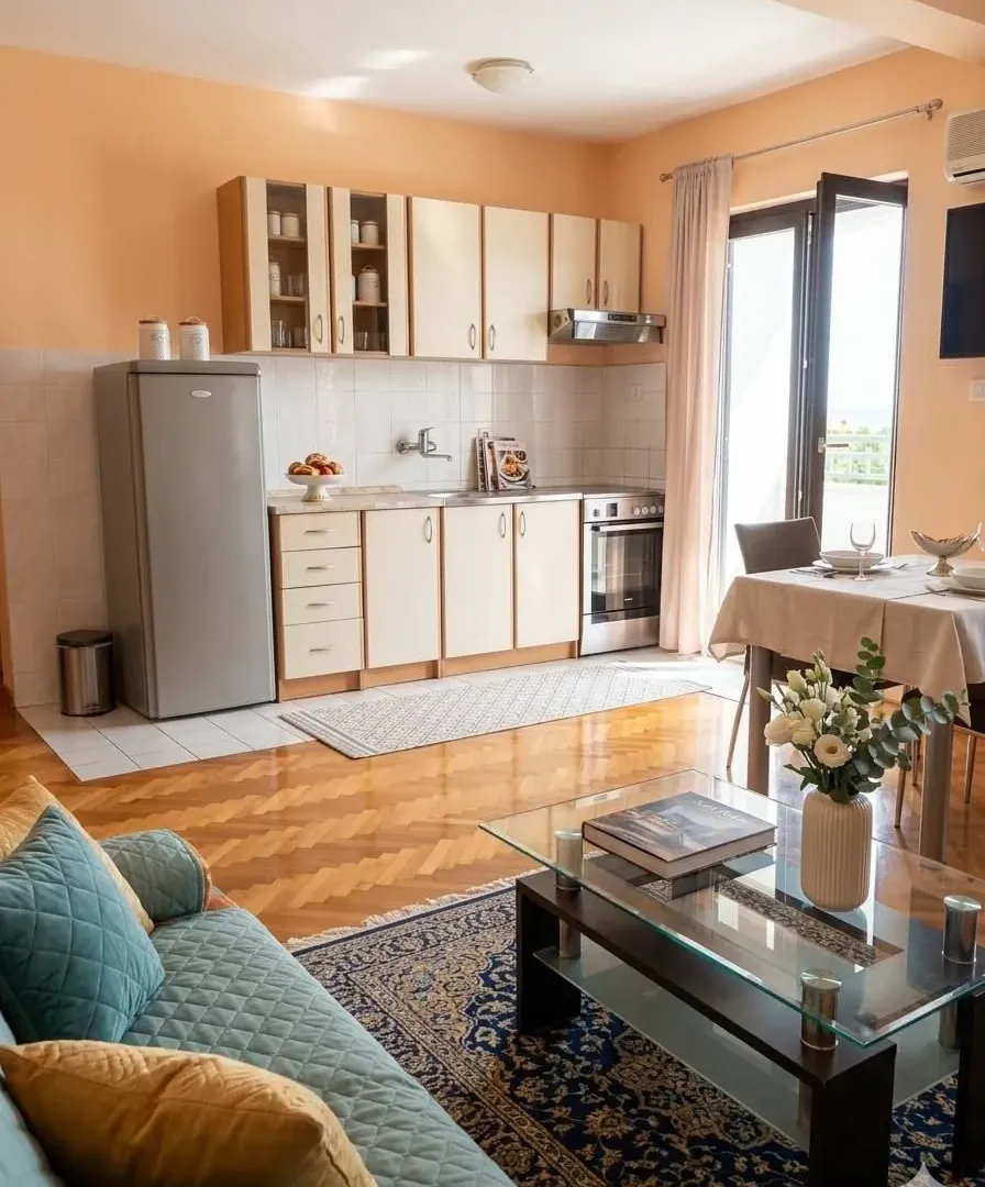Izdavanje, dvosoban stan, 139m², Baošići, Herceg Novi