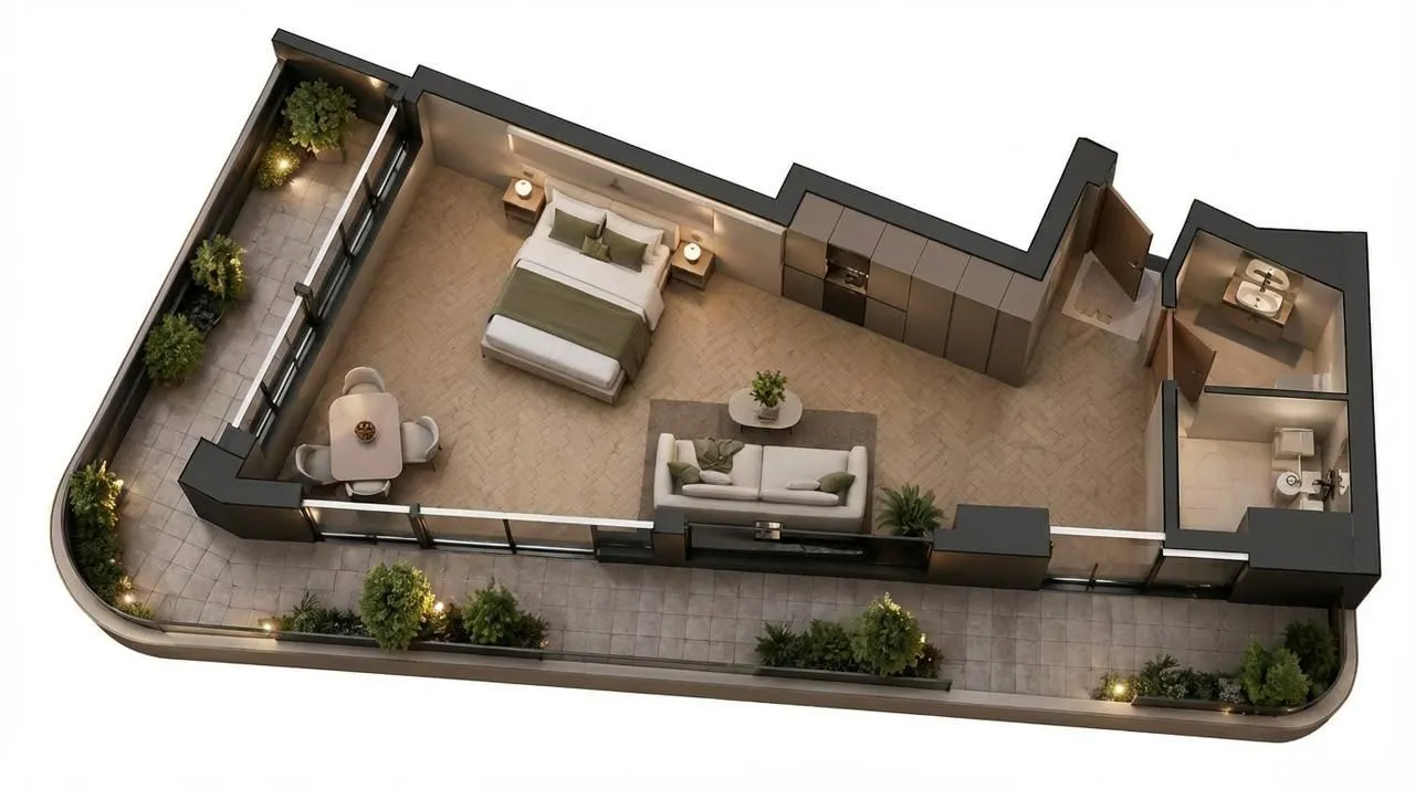 Sale, apartment, 37m², Bar, Crna Gora
