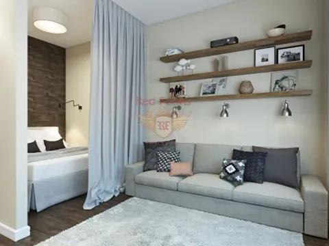 Prodaja, jednosoban stan, 31m², Budva, Crna Gora