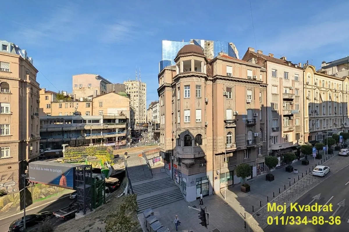 Izdavanje, trosoban stan, 65m², Zeleni Venac, Beograd