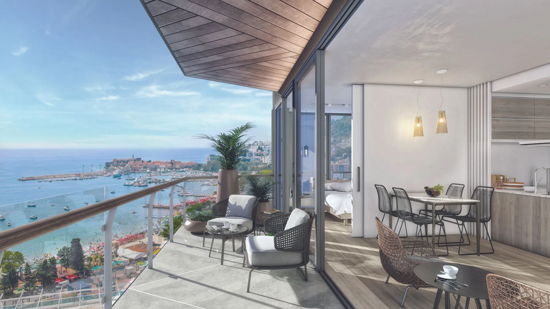 Sale, three bedroom apartment, 93m², Budva, Crna Gora