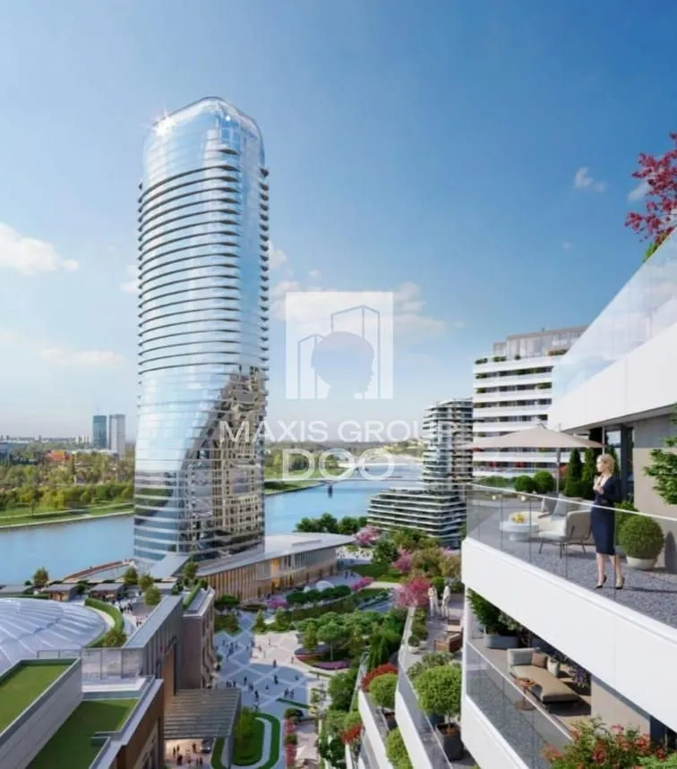 Sale, two bedroom apartment, 72m², Savski Venac, Beograd