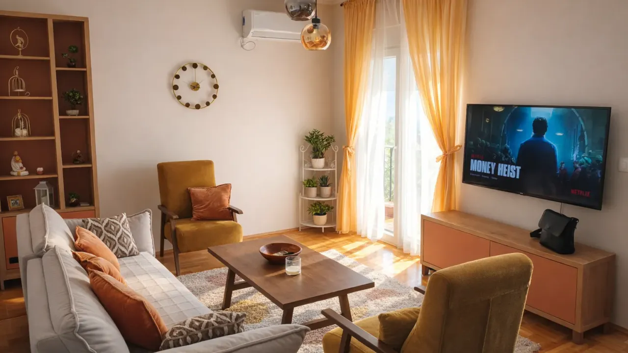 Rent, apartment, 48m², Zabjelo, Podgorica