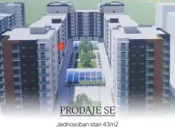 Sale, one bedroom apartment, 43m², Stari Aerodrom, Podgorica - image 1