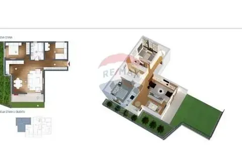 Sale, two bedroom apartment, 94m², Kavač, Kotor - image 4