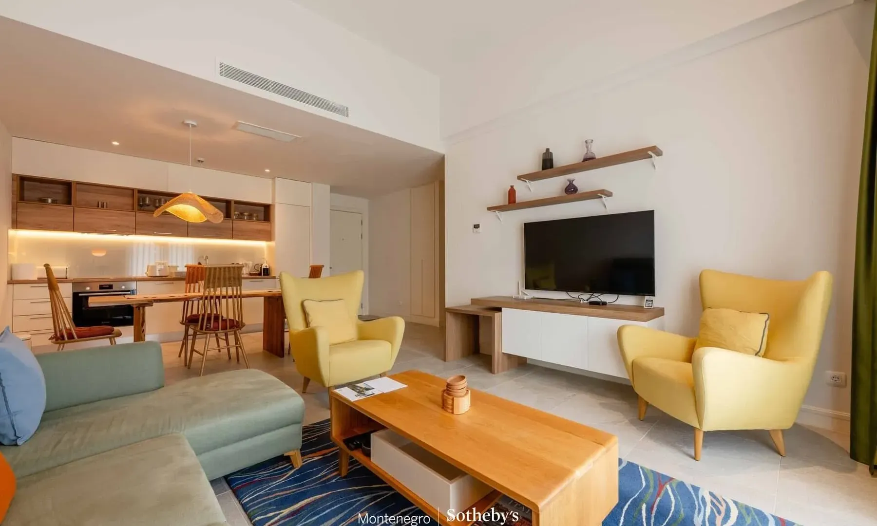 Prodaja, dvosoban stan, 84m², Luštica Bay, Tivat