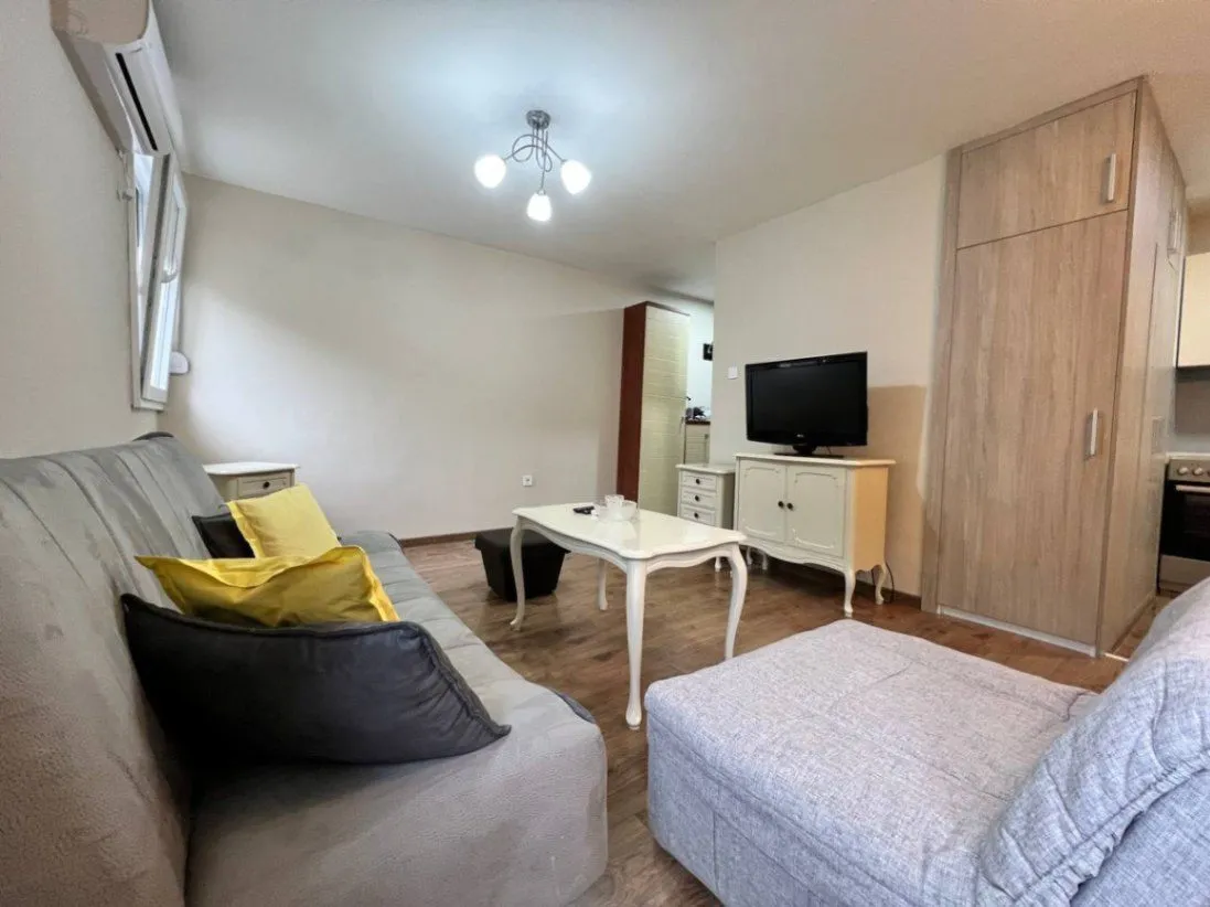 Rent, studio apartment, 32m², Blok 5, Podgorica