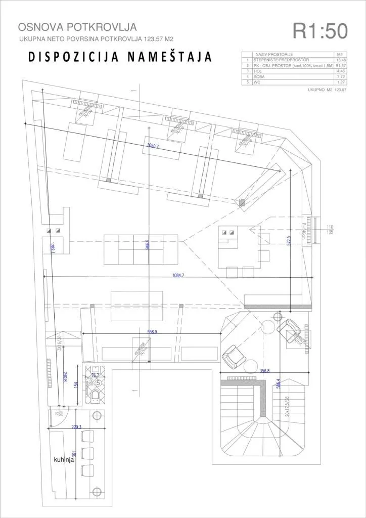 Izdavanje, stan, 250m², Skadarlija, Beograd
