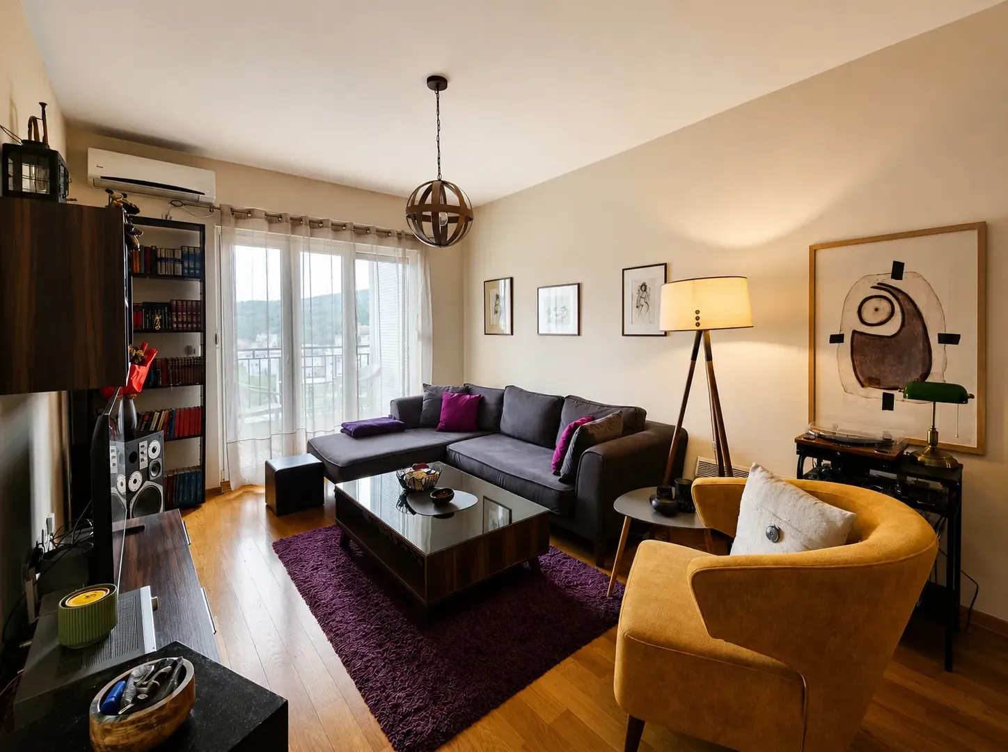 Sale, one bedroom apartment, 52m², Blok 6, Podgorica