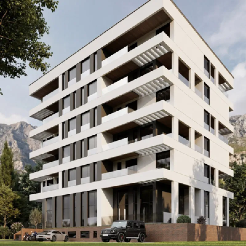 One-Bedroom Apartment 31m², New Complex, Polje, Bar 6