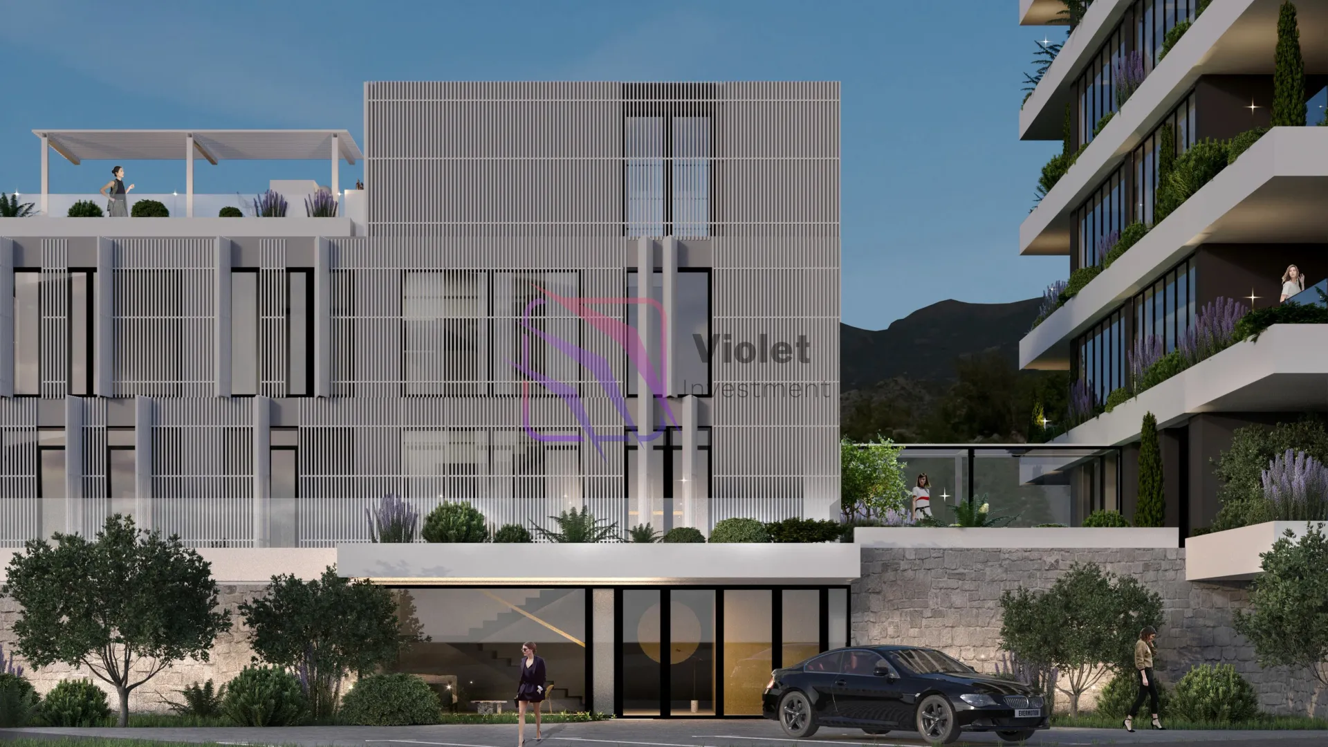 Sale, studio apartment, 41m², Sveti Stefan, Budva