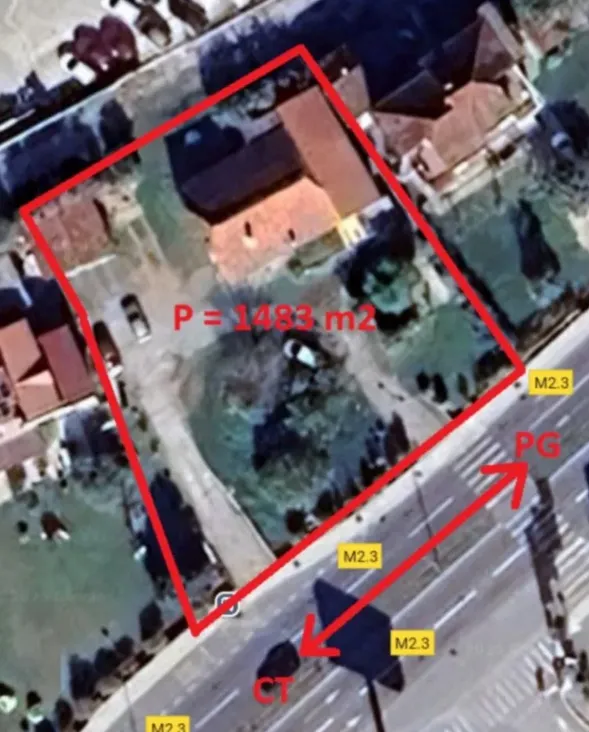 Prodaja, plac, 1483m², Podgorica, Crna Gora