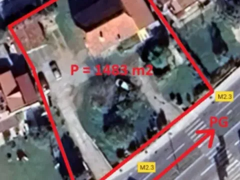 Prodaja, plac, 1483m², Podgorica, Crna Gora - image 1