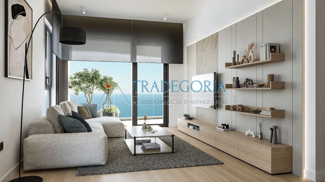 Prodaja, jednosoban stan, 65m², Reževići, Budva