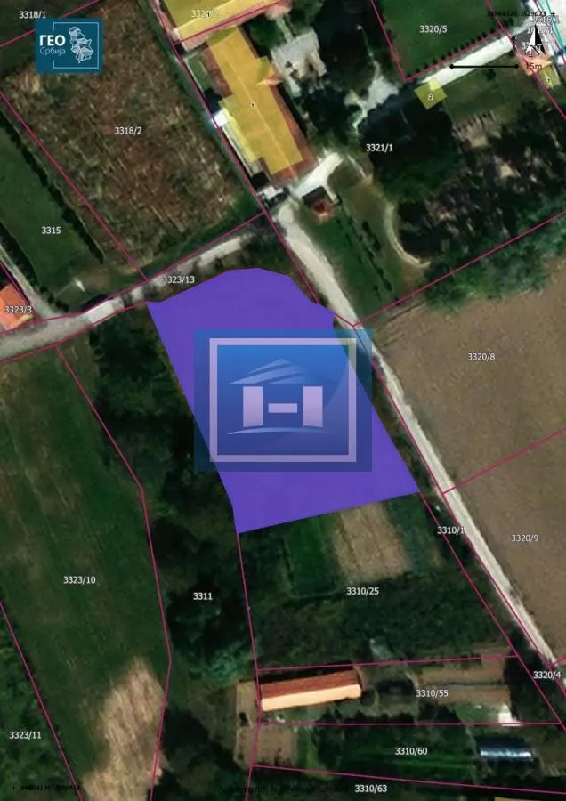 Sale, land lot, 2100m², Ćuprija, Srbija