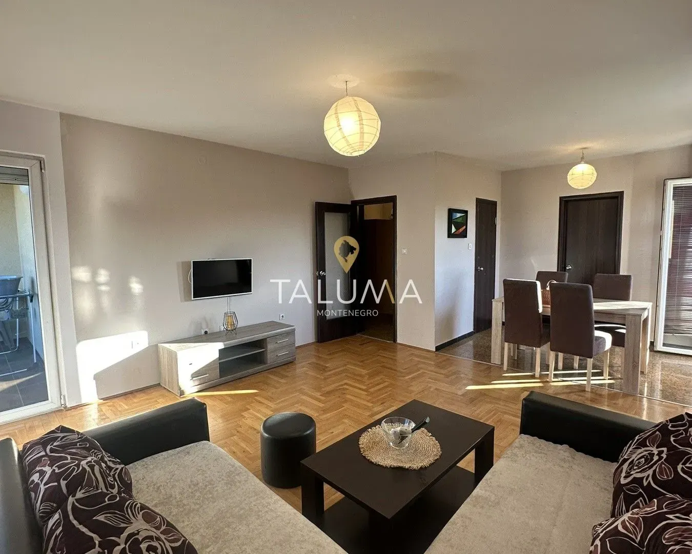 Rent, one bedroom apartment, 60m², Zagorič, Podgorica