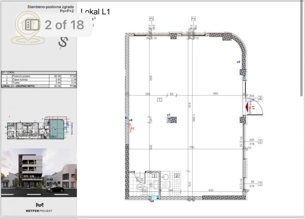 Izdavanje, poslovni prostor, 269m², Telep, Novi Sad Sve Podlokacije