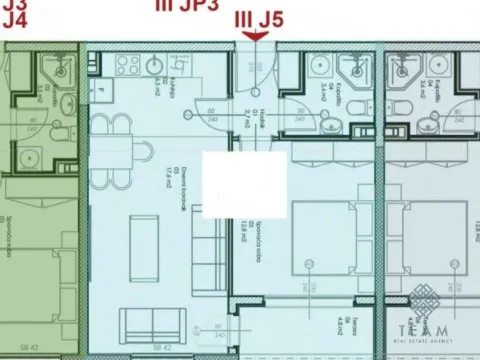 Prodaja, jednosoban stan, 48m², Zabjelo, Podgorica - image 7