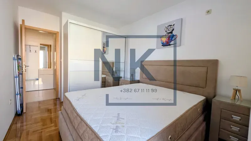 Rent, one bedroom apartment, 44m², Stari Aerodrom, Podgorica