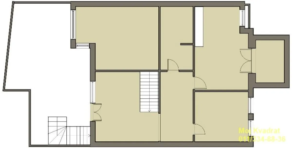 Sale, apartment, 270m², Skojevsko Naselje, Beograd