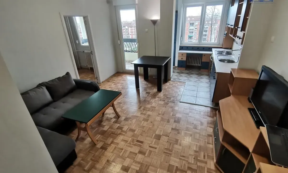 Sale, two bedroom apartment, 59m², Novo naselje, Novi Sad