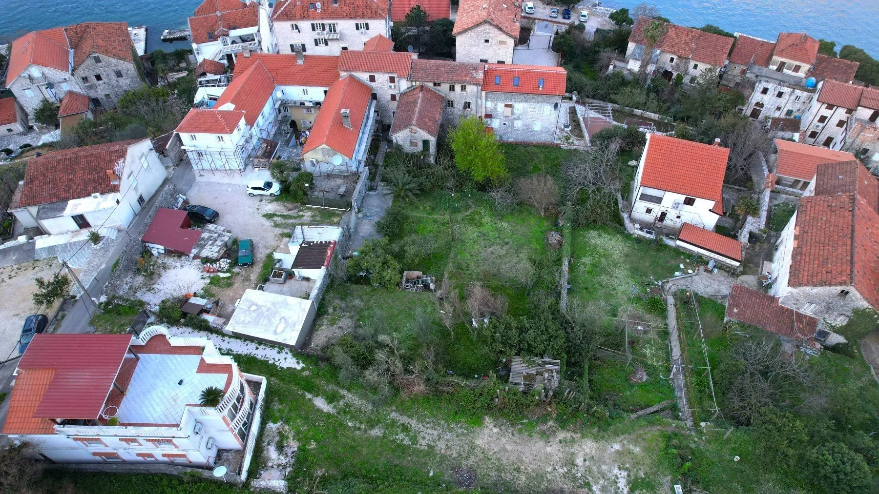 Prodaja, plac, 640m², Prčanj, Kotor