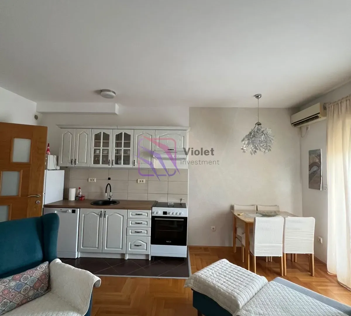 Rent, one bedroom apartment, 45m², Stari Aerodrom, Podgorica