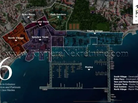 Prodaja, dvosoban stan, 86m², Porto Montenegro, Tivat - image 4