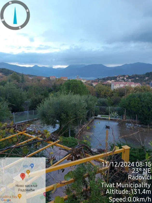 Prodaja, plac, 192m², Tivat, Crna Gora