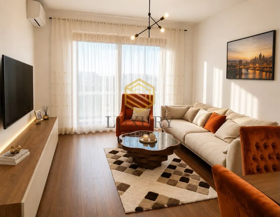 Rent, one bedroom apartment, 53m², Master Kvart, Podgorica