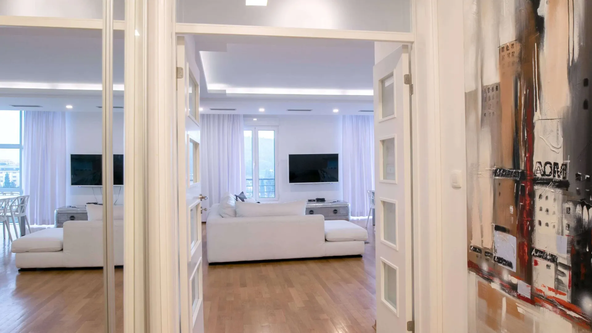 Rent, three bedroom apartment, 123m², Preko Morače, Podgorica