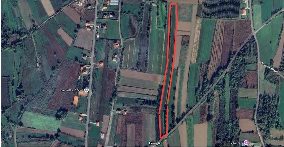 Prodaja, plac, 9590m², Podgorica, Crna Gora