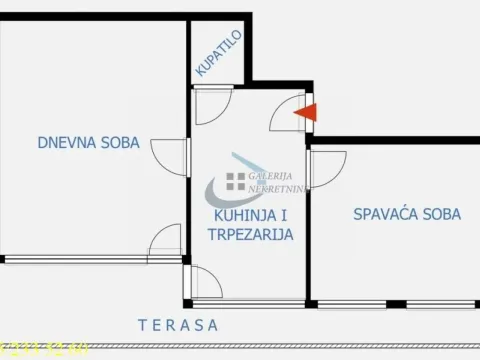 Sale, two bedroom apartment, 62m², Novi Beograd Sve Podlokacije, Beograd - image 11