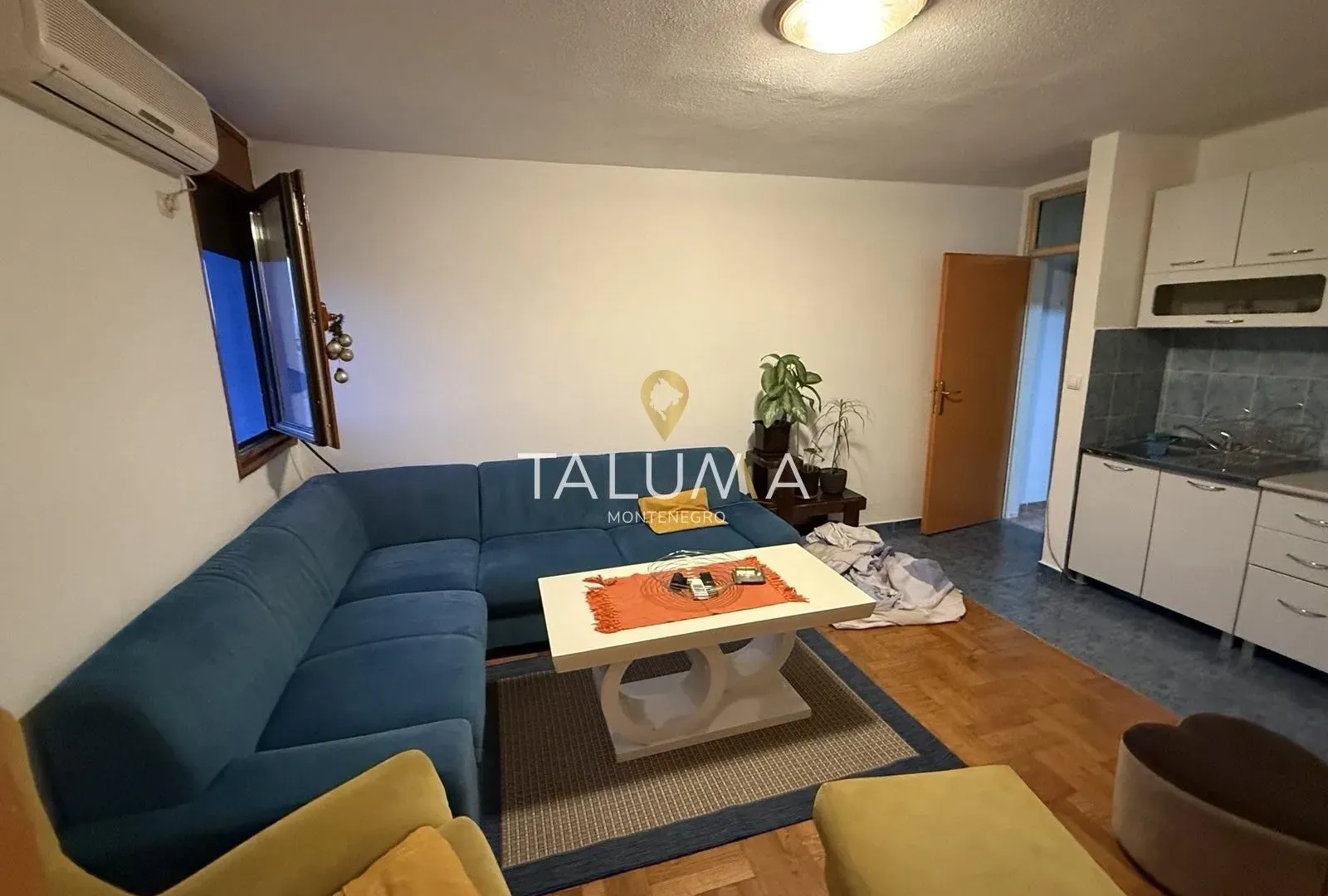 Rent, one bedroom apartment, 40m², Blok 5, Podgorica
