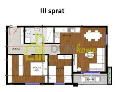 Prodaja, dvosoban stan, 68m², Gorica C, Podgorica - image 2